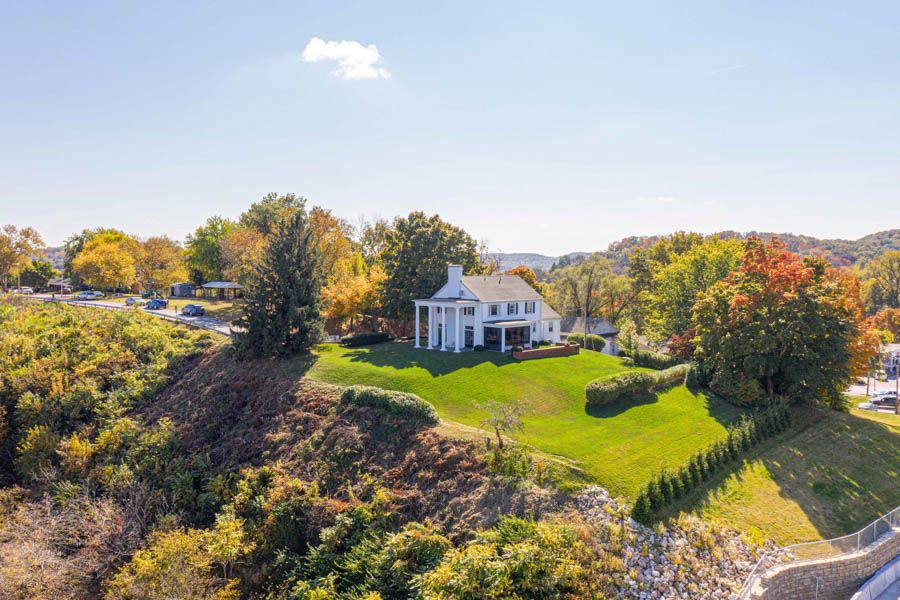 Inside Stately Home Overlooking the Mississippi River 201 Noyes Street