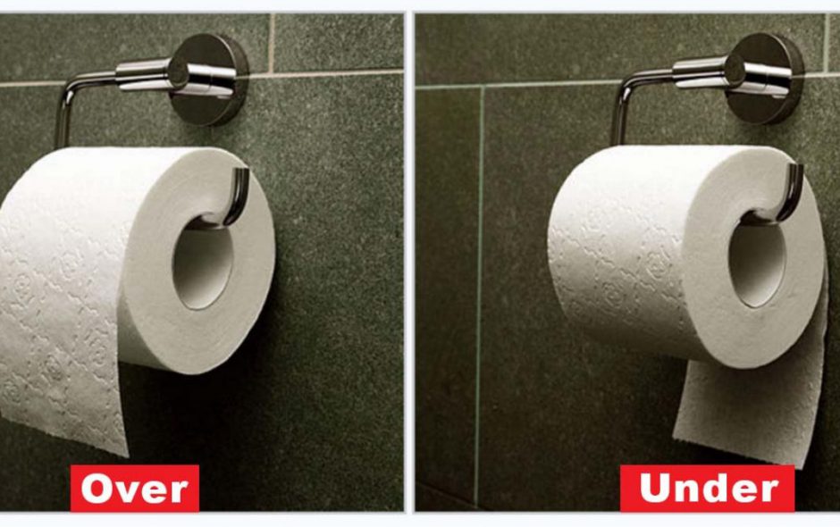 The Correct Way to Hang Toilet Paper