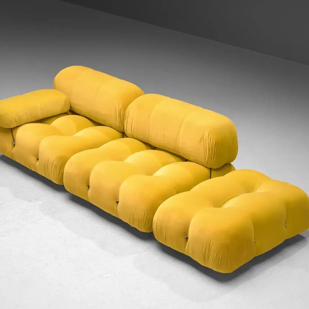 Sold at Auction: A Ligne Roset 'Togo' leather lounge suite, 1970s