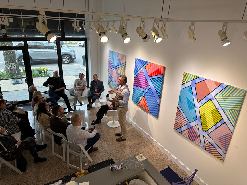 Photos From The Value of Art in Interior Design Client Reception