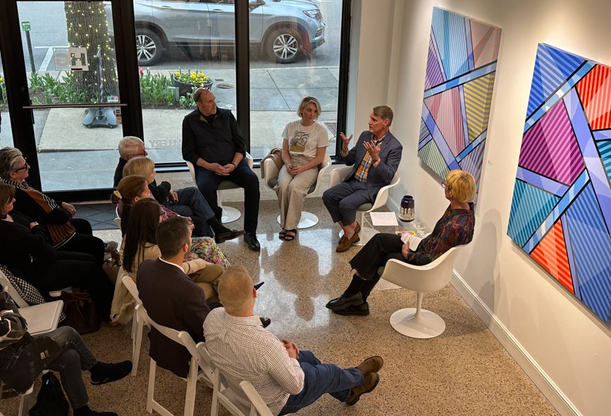 Photos From The Value of Art in Interior Design Client Reception