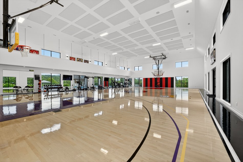 Picture Idea: A Look Inside Luxury Homes Featuring Indoor Basketball Courts